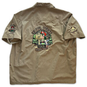 Disneyland Resort Ranger Rabbit Trail Rides Cast Member Shirt Jessica Rabbit XL